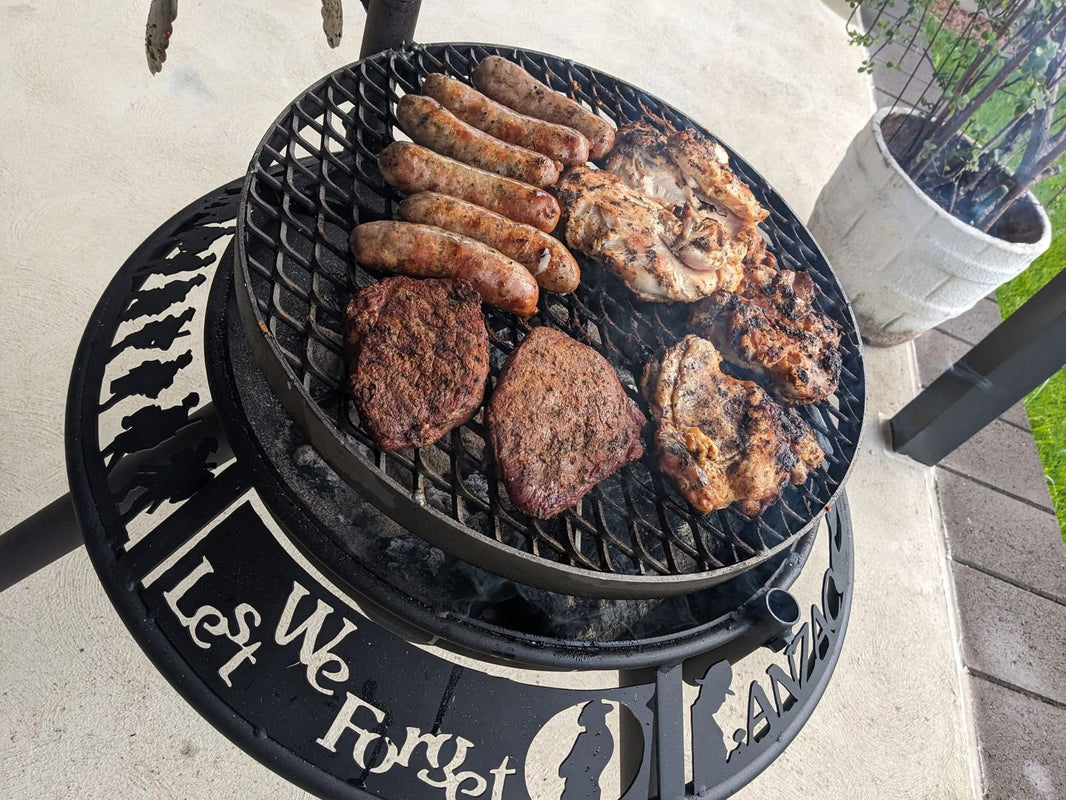 THE ULTIMATE - BBQ / FIRE PIT - 600mm + FREE Vinyl Cover