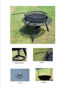 BBQ FIRE PIT – 900mm