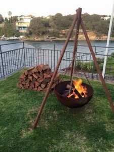 Tripod Fire Pit