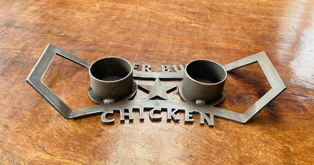Beer Can Chicken Stand Unique Fire Pits