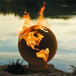 Stylish Fire Globe Pits